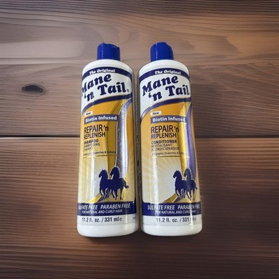 Mane 'n Tail Original Shampoo & Conditioner Set BIOTIN INFUSED  11.2 fl. oz. ea.