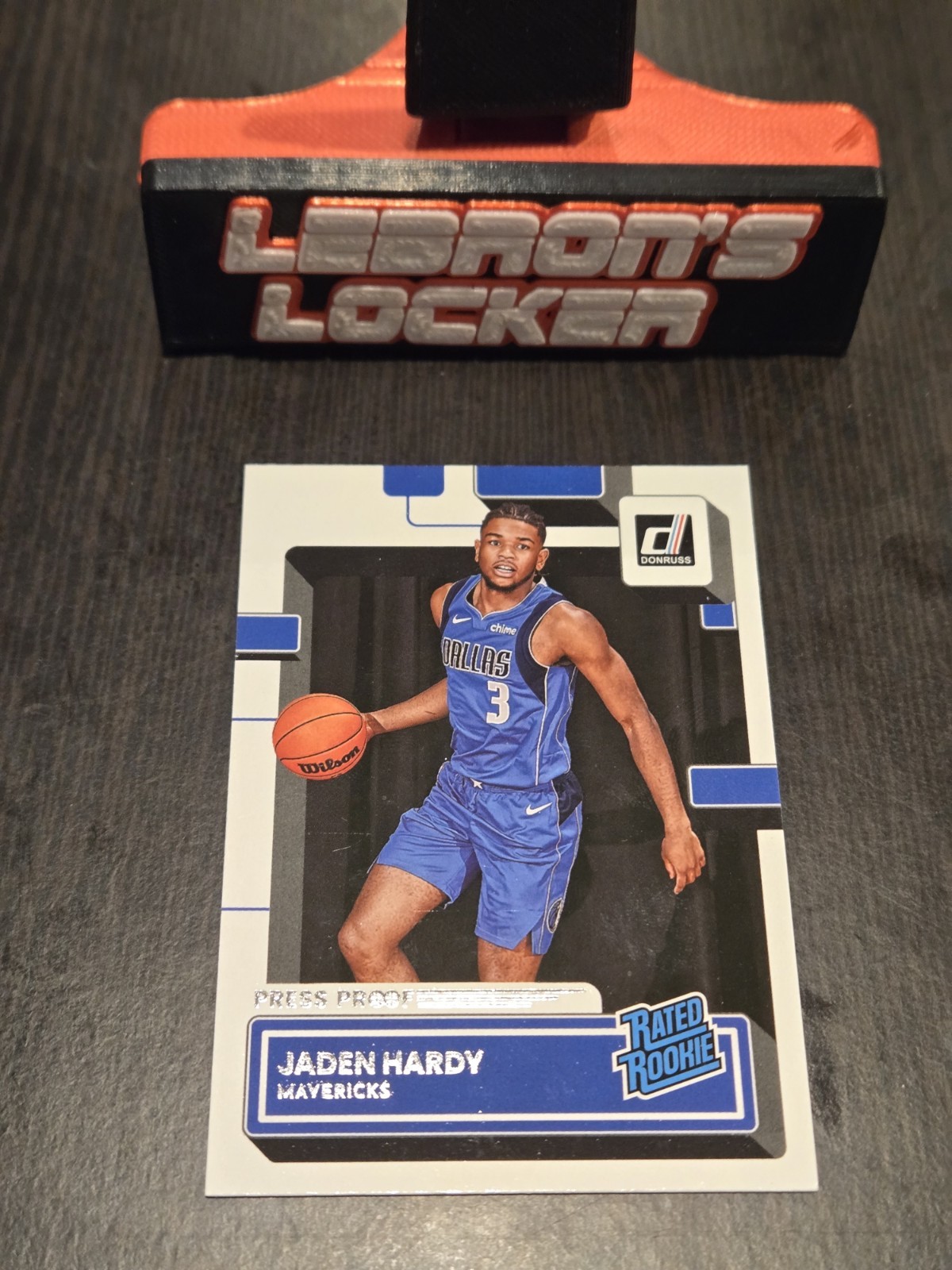 2022-23 Panini Donruss - Jaden Hardy Rookie #235 Silver Press Proof - Mavericks
