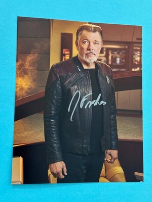 Jonathan Frakes  -  STAR TREK -  signed, original Autogramm !!!