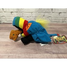 Vintage Meanies Series 1 Hurley The Toucan Bean Bag Plush New with Tags