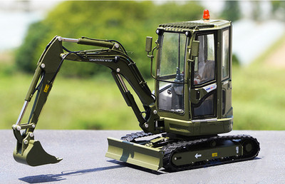 1:20 SUNWARD SWE25UF Mini-Sized Hydraulic Excavator Machine Diecast Model Green