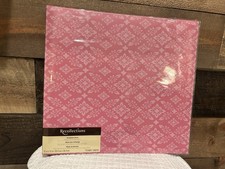 Recollections 12x12 Scrapbook Album   Pink Scroll Pattern   New Sealed