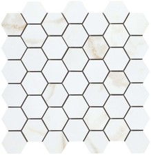 Emser Tile F20VISC1212MH2M Visconde - 12" x 12" Geometric Floor - Oro