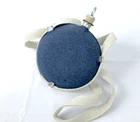 Child's Civil War Canteen with Sky Blue Wool Cover