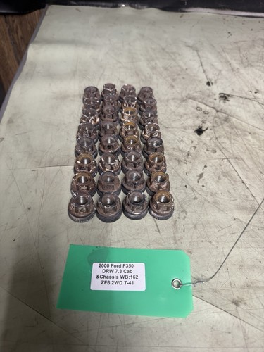 2000 Ford F350 Dually Drw Lug Nuts Set Of 32 Pre Owned