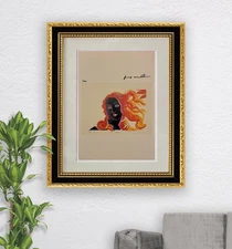 Andy Warhol, Hand-Signed Original Print With COA and +$3,500 USD Appraisal.*