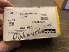 Parker G-23 Solenoid Coil 110-120Volts, 50-60Hz 9Watts