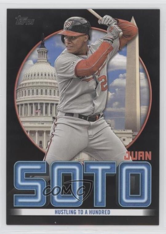 2021 Topps Target Juan Soto Highlights Black 89/299 Juan Soto #JSH-15 i4v