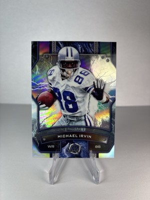 2024 Topps Resurgence Michael Irvin #26 Blue/Orange Spark Refractor