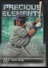 2023 Bowman Platinum Jace Jung PE-13 Precious Elements | Detroit Tigers