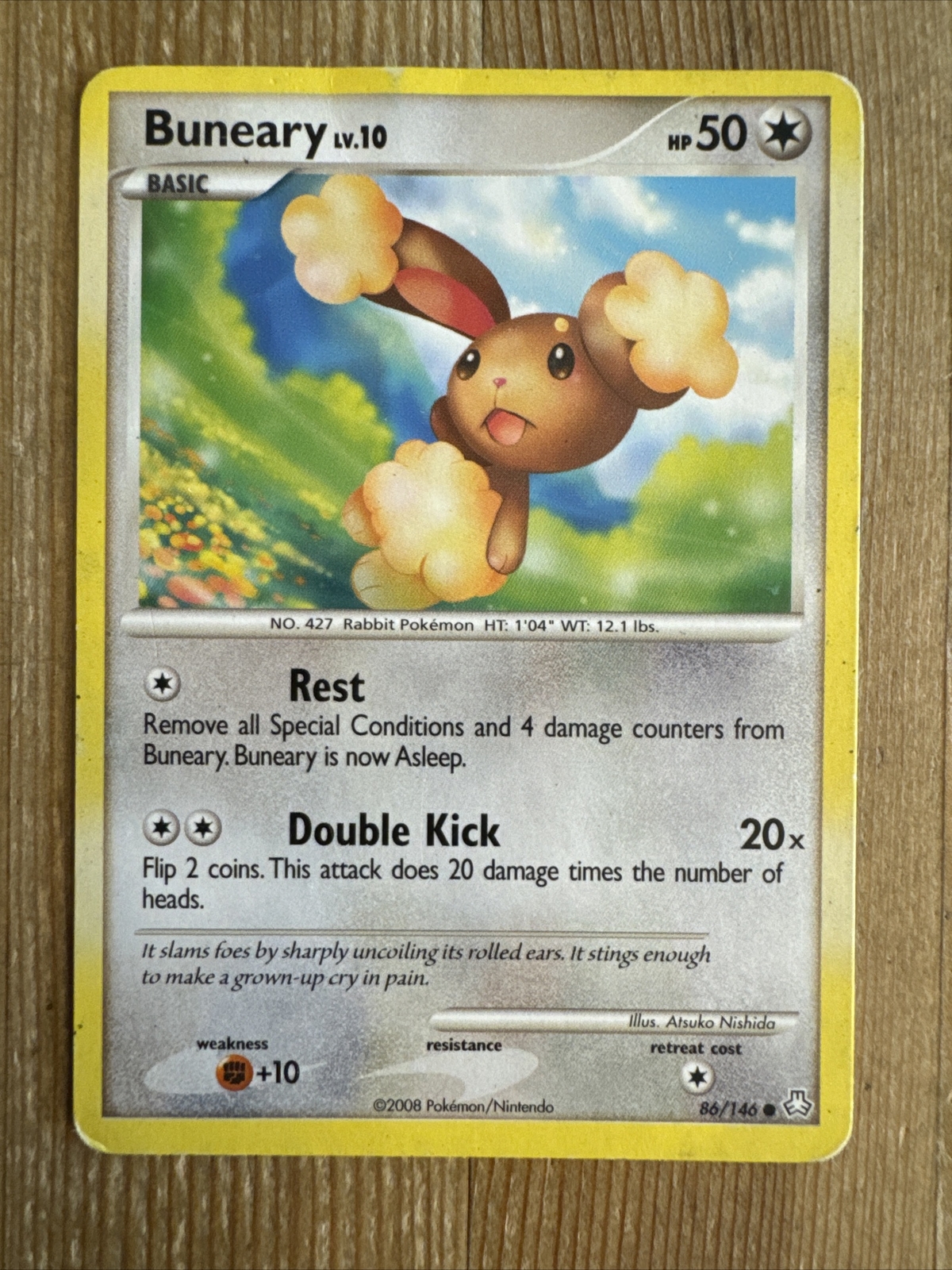 Pokémon TCG Buneary Legends Awakened 86/146 Regular Common DMG