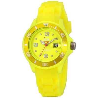 Ice Watch  - Flashy Yellow Dial Silicone Strap Unisex Watch Ice Watch - Flashy Yellow Dial Silicone Strap Unisex Watch  main image 2