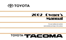 2002 Toyota Tacoma Owners Manual User Guide