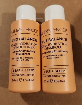 Wild Science Lab True Balance 50ml Scalp Hydrating Shampoo & 50ml Conditioner 