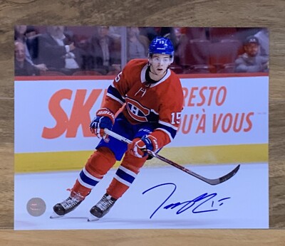 Jesperi Kotkaniemi Signed Montreal Canadiens 8x10 Phg Sports