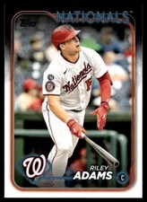 2024 Topps Series 2 #395 Riley Adams Washington Nationals