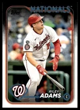 2024 Topps Series 2 #395 Riley Adams Washington Nationals