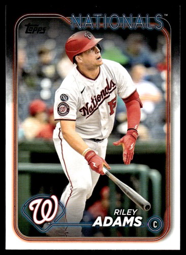 2024 Topps #395 Riley Adams | Baseball Card