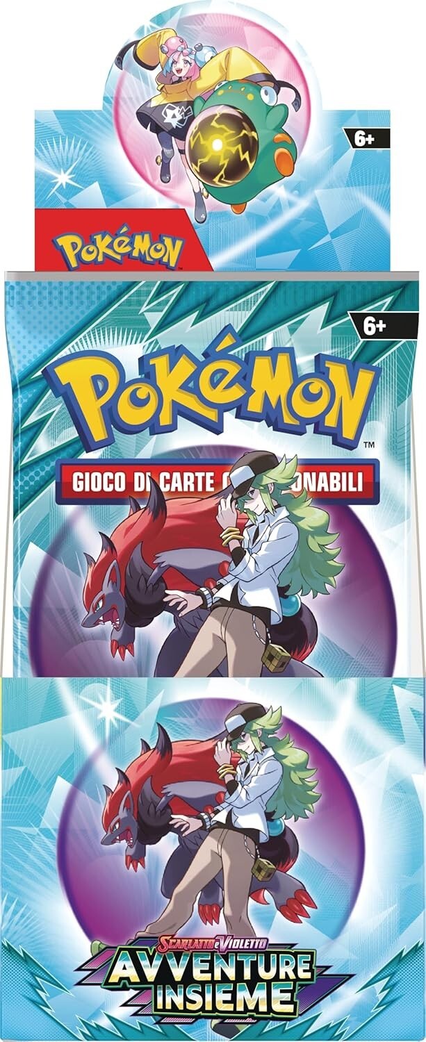 Pokémon GCC Avventure Insieme Display 18 Buste ITA SEALED