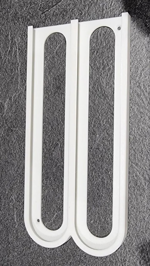 FILA Porta cialde capsule caffè Nespresso Montato a parete o sotto scaffale corto 2 file