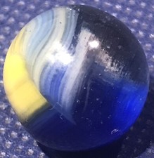 MASTER MARBLE TIGER EYE SUNBURST MARBLE 0.57" 