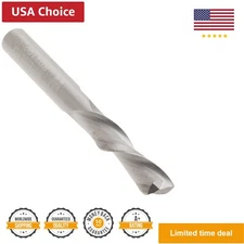 Router Bits Standard Spiral Bit with Down Cut Solid Carbide 1/4-Inch Cutting ...