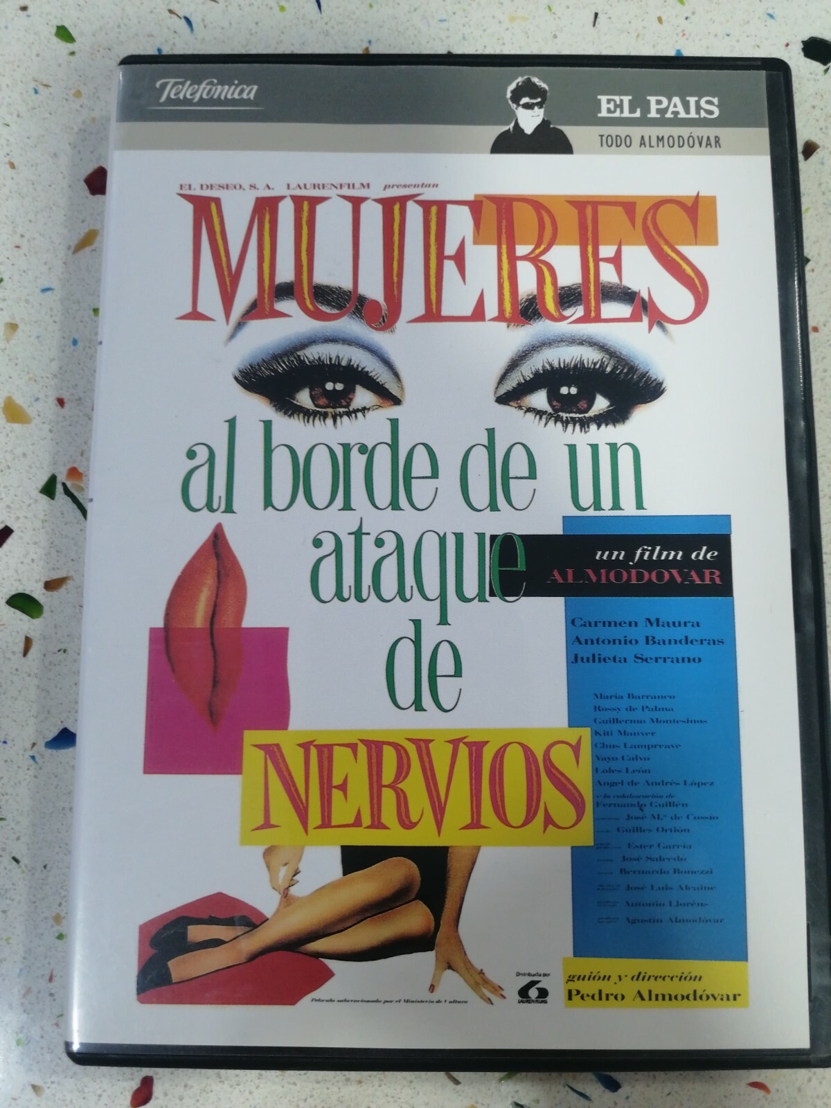 Women On The Verge Of A Nervous Breakdown DVD Almodovar AM