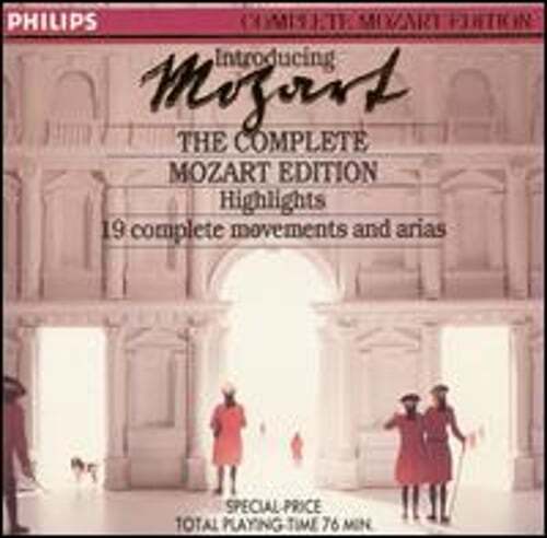 Philips Mozart Complete Edition CD 25枚 Introducing the Complete Mozart Edition (Highlights) (CD, 1990