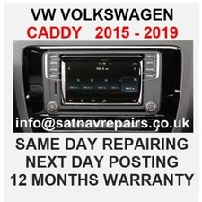 VW VOLKSWAGEN CADDY MEDIA FAULTY TOUCH SCREEN FIXING REPAIRING SERVICE