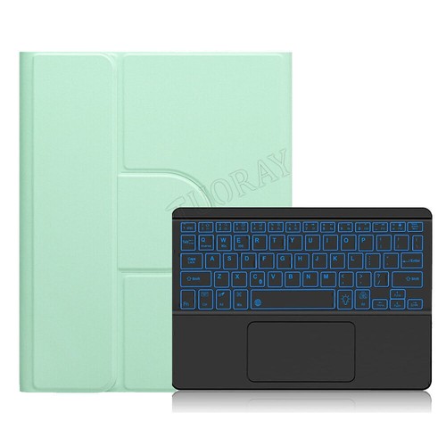 Backlit Touchpad Keyboard Case Mouse For iPad 8/9/10th Gen Air 5 4 Pro 11 Cover - Picture 33 of 59