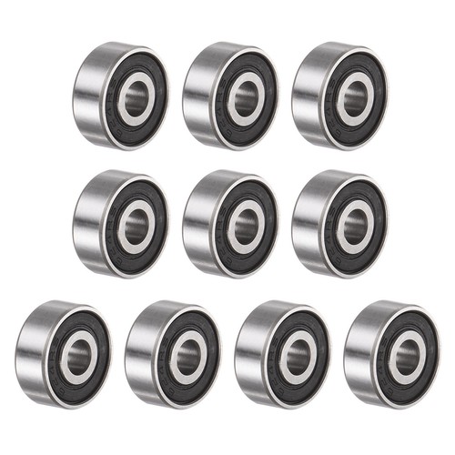 10 Stück 6800-2RS Kugellager – 10x19x5 Mm, Doppelt Abgedichtet, Chromstahl – Für Motoren & Geräte