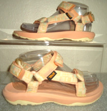 Teva Little Girls Sport Strappy Sandals Water Friendly Adjustable Size-4/36