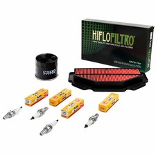 Set Wartung für Suzuki GSR 600 B9 GSR600 2006-11 Luftfilter Ölfilter Zündkerzen