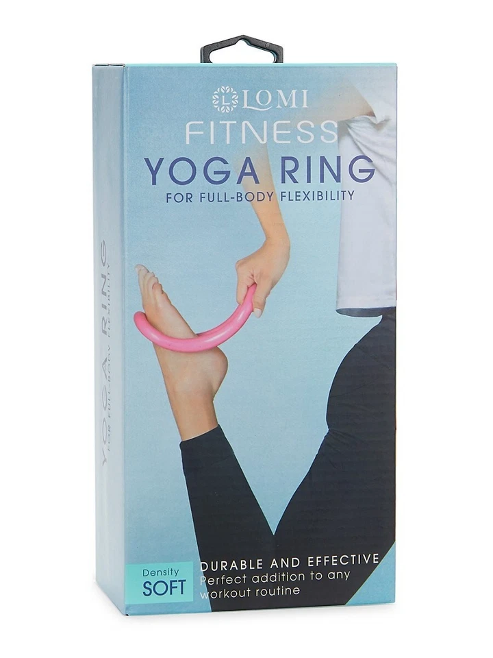 NWT LOMI Yoga Fitness Ring Full-Body Flexibility Beginner Advanced FLC98