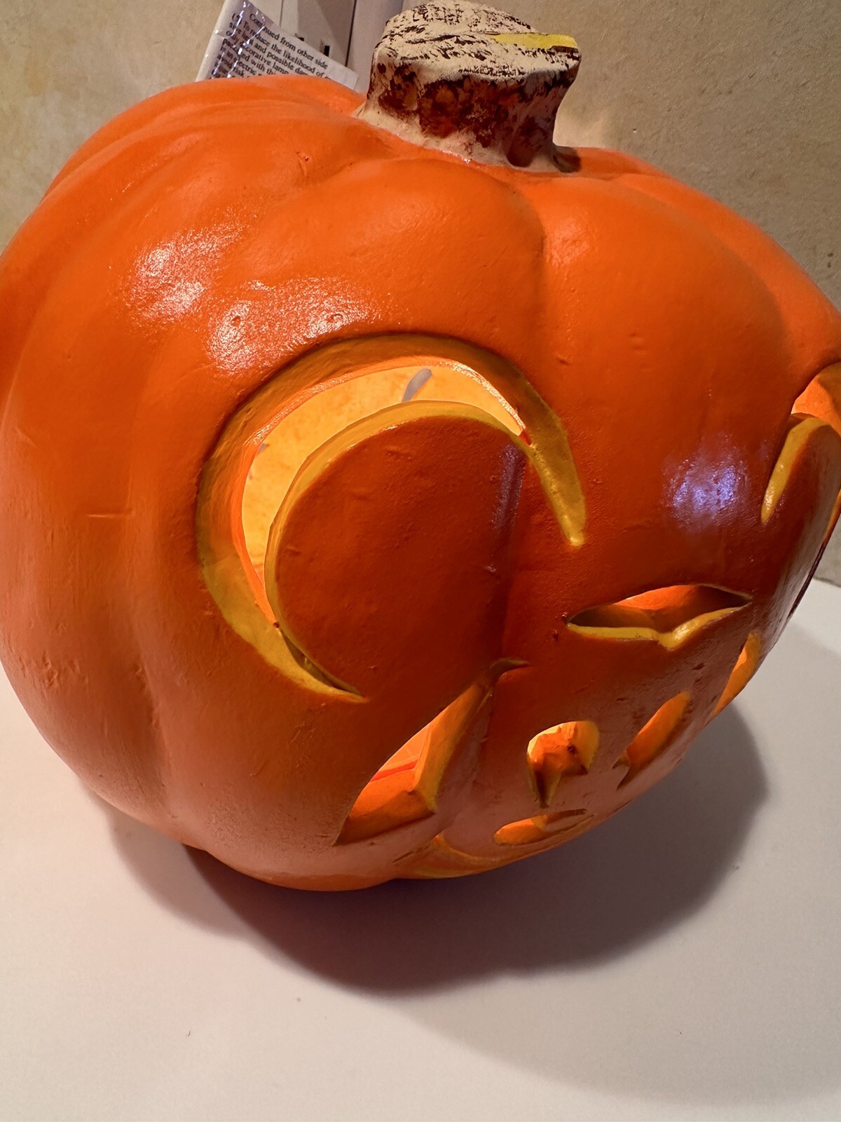 Vintage 1998 Disney Mickey Mouse The Paper Magic Group 2 Sided Pumpkin Works