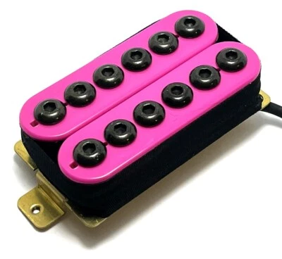 Crusader Humbucker Pickup Position & Color Choice ~ Ft. Black Hex Cap Polepieces - Image 1 of 4