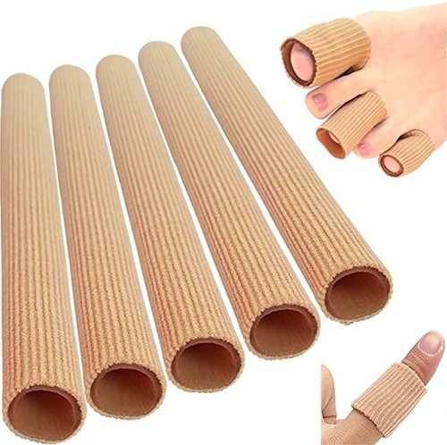 1/5/10 Stück Silikon Zehenschutz Schlauchbandage Fingerbandage Fingerschutz Gel - Bild 2 von 16