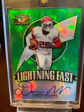 2014 Damien Williams  Leaf Valiant Refractor Rookie AUTO “Lightening Fast” HOT🔥