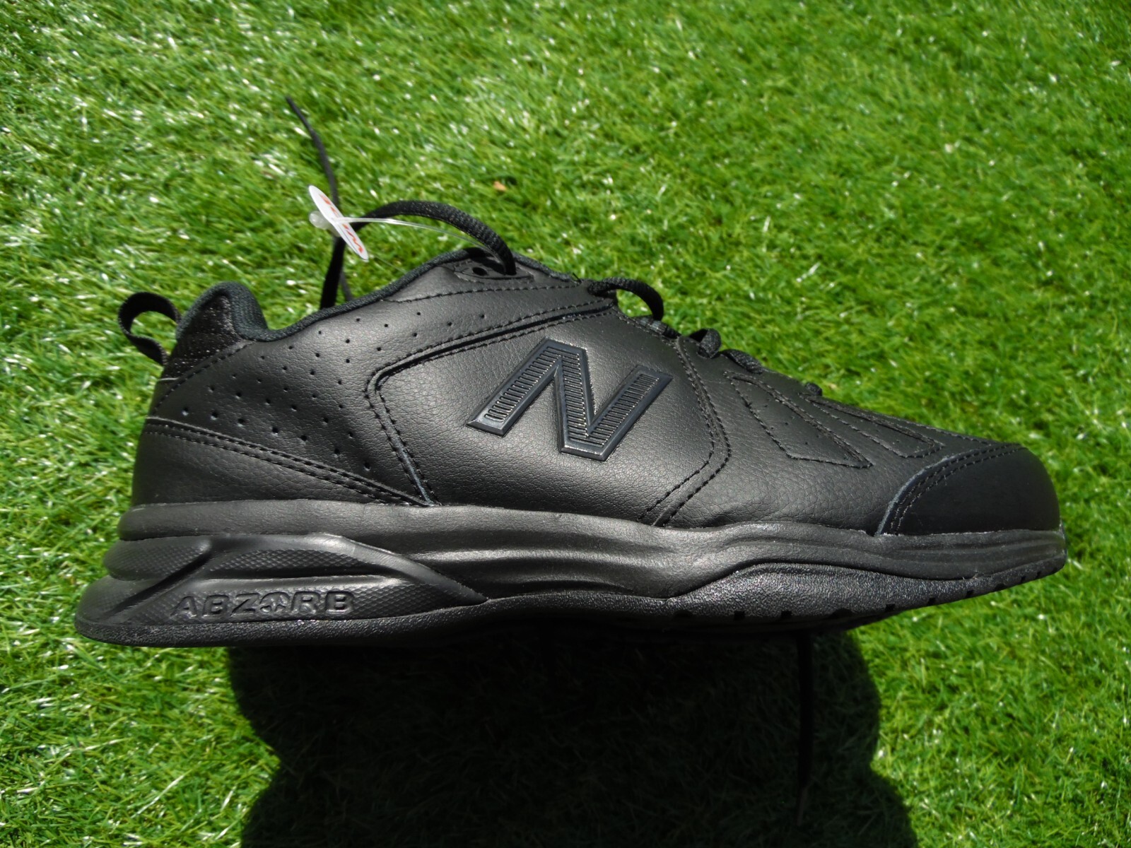 New Balance MX624AB5 Men's Wide Fit Black Leather Cross Fit Trainers Width  6E - ADJOVAN.COM