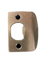 Hickory Hardware Polished Brass Full Lip Door Strike Plate 1070
