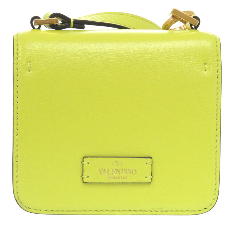 ショルダーバッグ・ポシェット VALENTINO Woman Shoulder bag Yellow 6W0P0AK8SNP Q36 AUTHENTIC Valentino Garavani Shoulder Bag yellow Calf