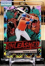 2021 Donruss Yordan Alvarez Unleashed Silver Rapture #UNL1 Houston Astros 🔥⚾️
