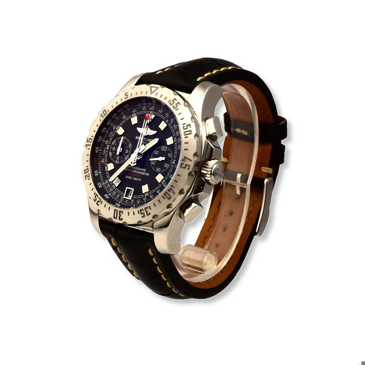 Breitling Skyracer Chronograph Ref. A27362 Stainless Steel Black