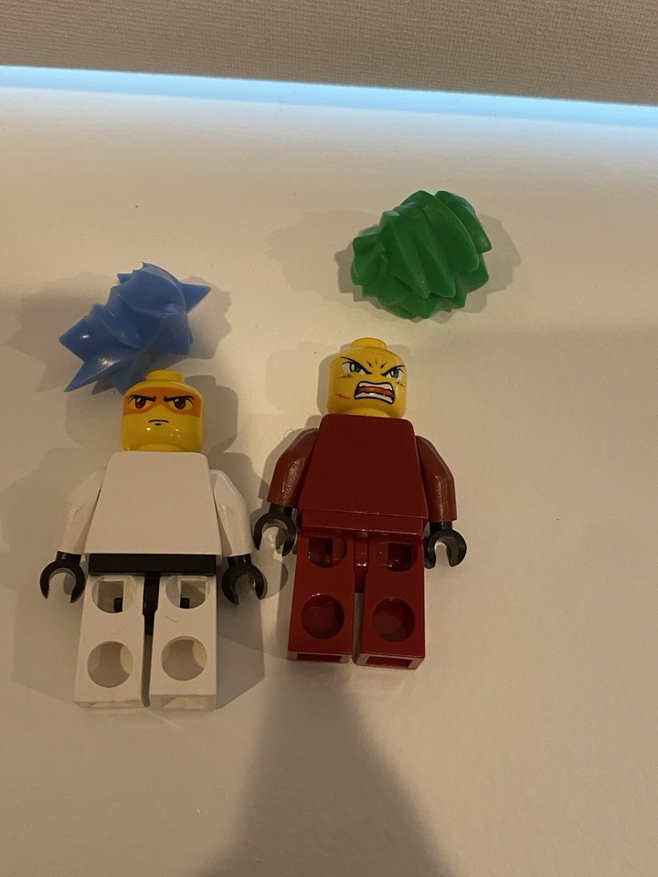 LEGO Exo Force Minifigure Lot Of 2 Hikura and Takeshi Nice Lego Authentic🔥 - Image 4 of 4