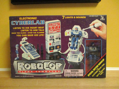 Robocop Alpha Commando Cyberlab NIOB Special Edition figure 1998