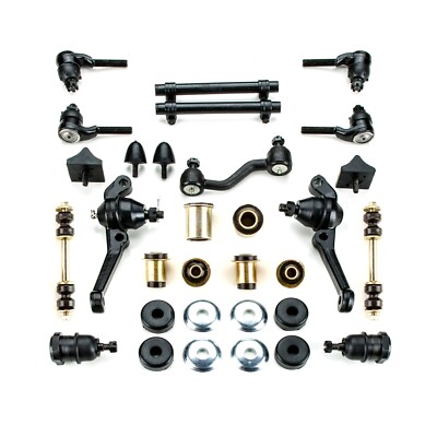 Black Poly Front End Suspension Master Kit For 1968 1969 Plymouth Barracuda Drum