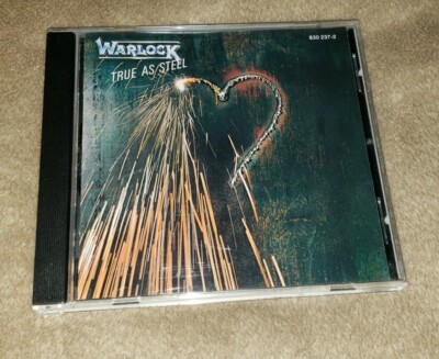 WARLOCK cd TRUE AS STEEL german import doro pesch