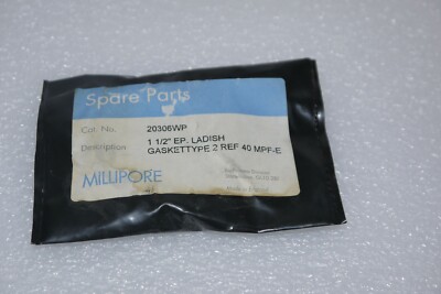 MILLIPORE 1 1/2'' EP LADISH GASKET TYPE 2 REF 40 MPF-E CAT 20306WP LOT OF 2 NEW
