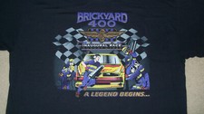 NEW OLD STOCK! JEFF GORDON Winner Inaugural 1994 BRICKYARD 400 Shirt Mens 2XL