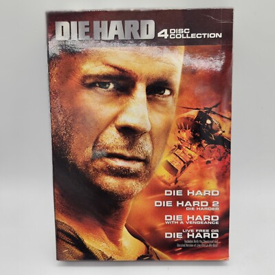 1988 DVD Video Die Hard 4-Disc Collection 20th Century FOX | eBay